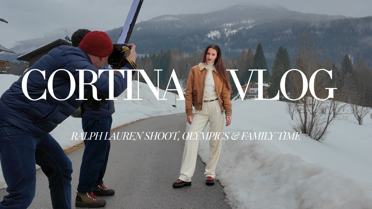 Cortina Diaries: Ralph Lauren Shoot, Olympics & a Broken Phone