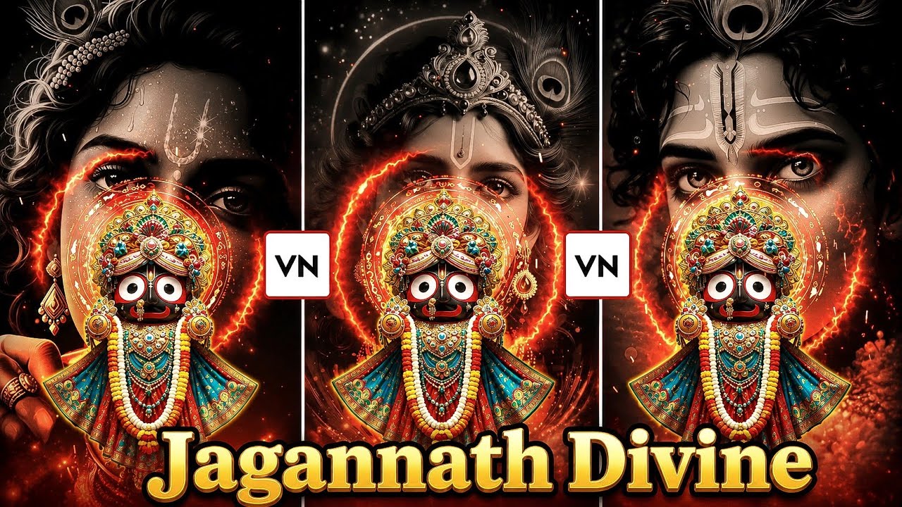Lord Jagannath Status VN App (Viral secret 😲)