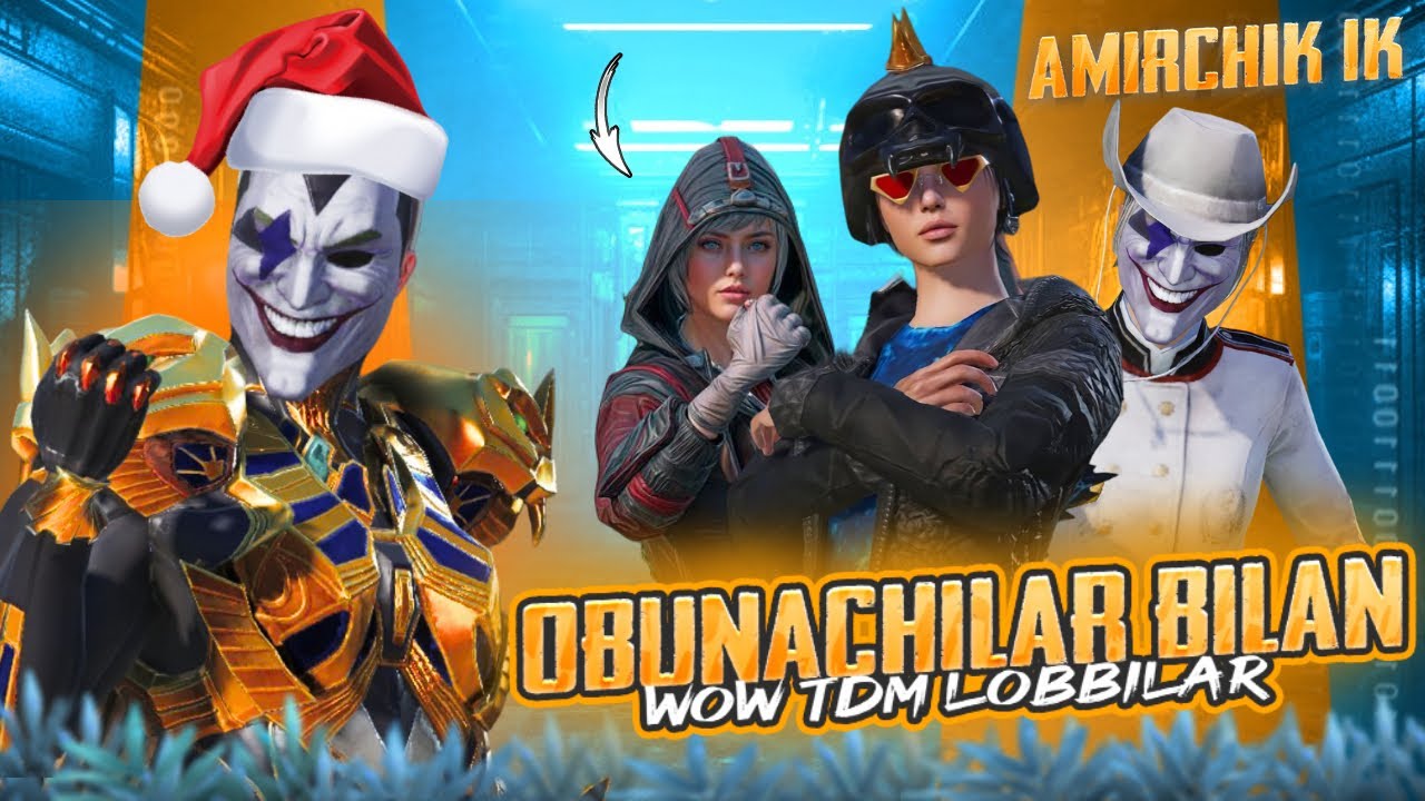 Yangi sezon Uc lobilar gazz kiramiz #Pubgmobile #rek #Amirchik1k