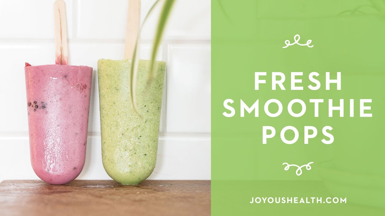 How to make Smoothie Popsicles