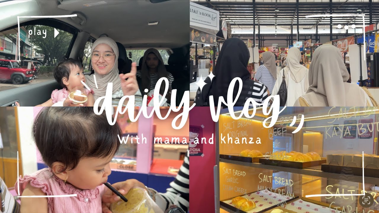 Daily Vlog✨Strolling around Fresh Market Bintaro, Chewy & Dough, Los Tropis, Dubai Chewy cookie🥐🥤🍫🍉