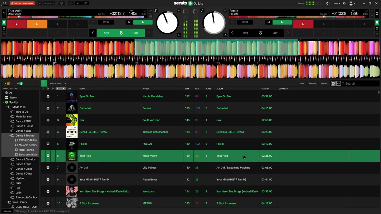 Day 1 of trying to learning how to DJ