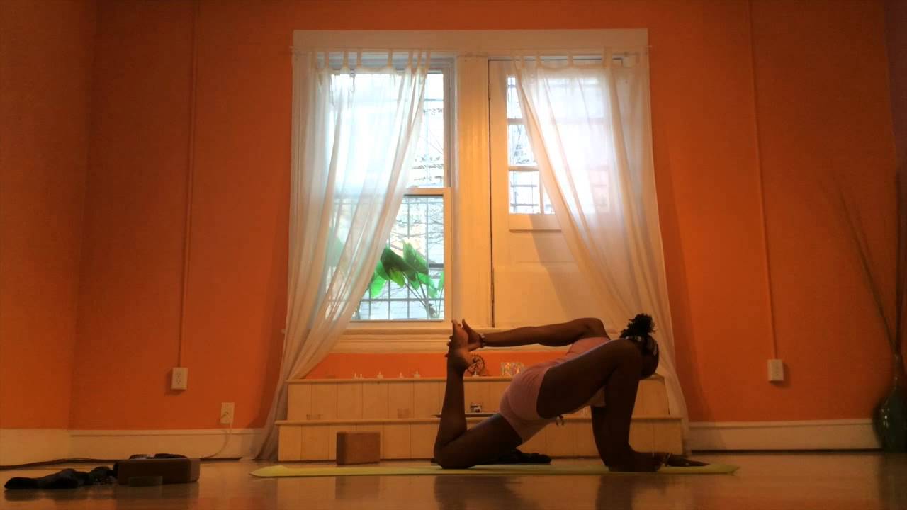 soul dance: spiritually fly (time lapse silhouette yoga) | Yoga with Faith Hunter