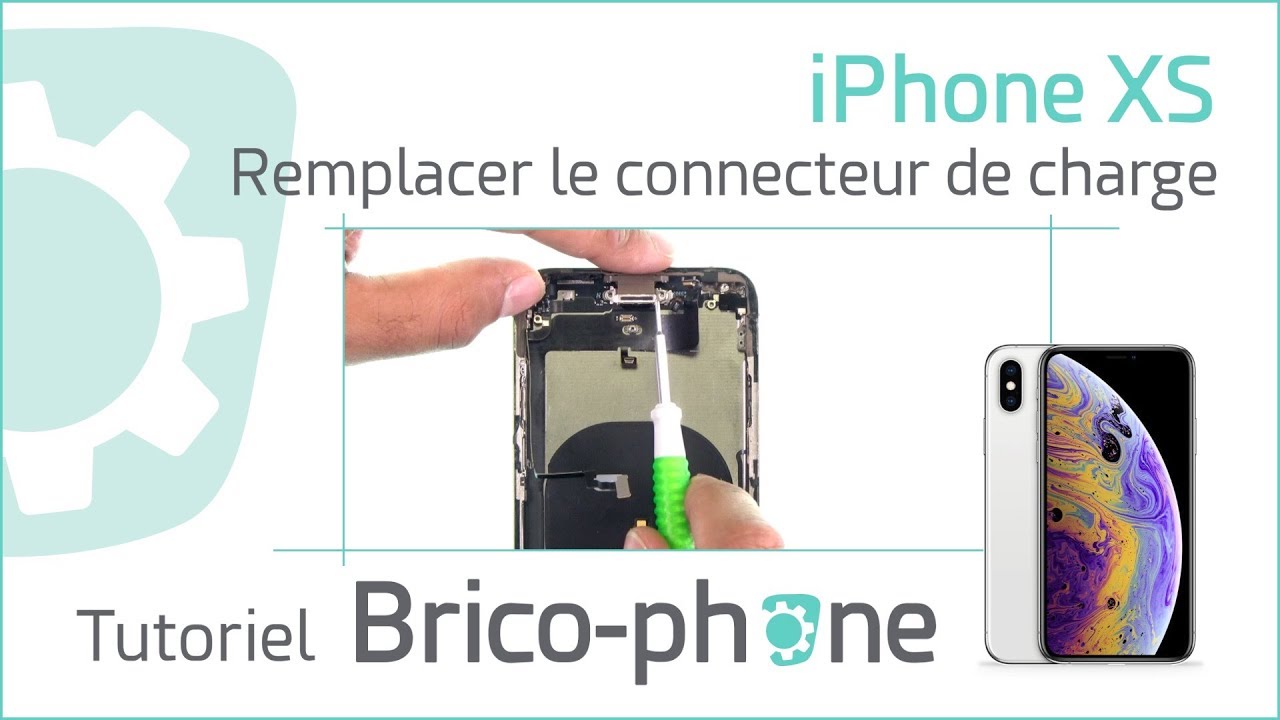 Tutoriel iPhone XS : remplacer le connecteur de charge