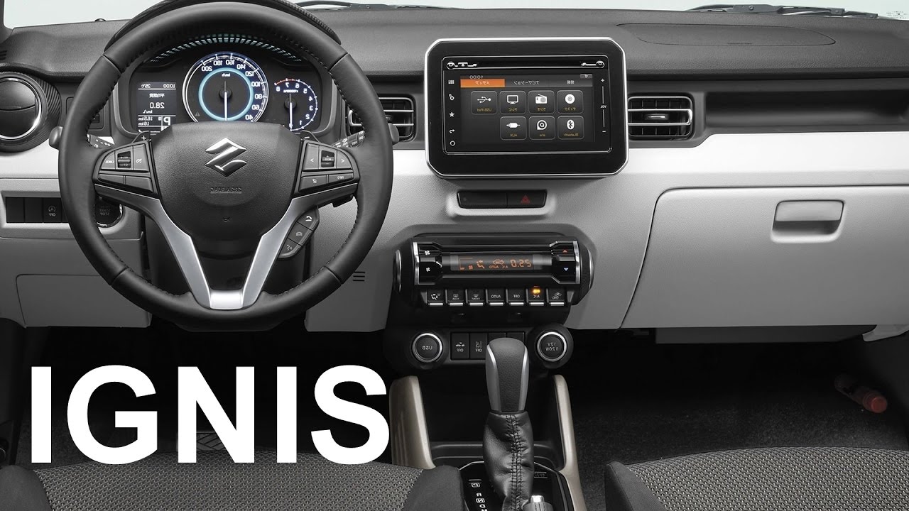 ► 2017 Suzuki ignis - INTERIOR