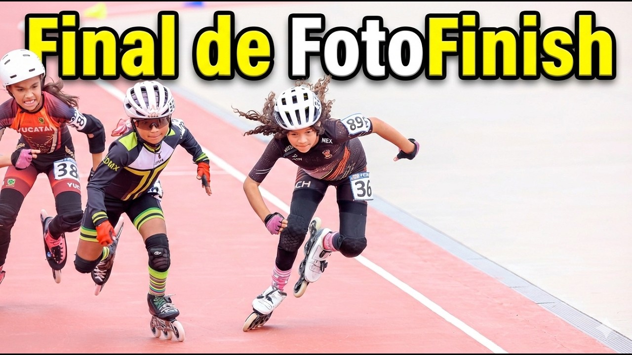 Patinadoras luchando por el TITULO NACIONAL de patinaje de Velocidad!!