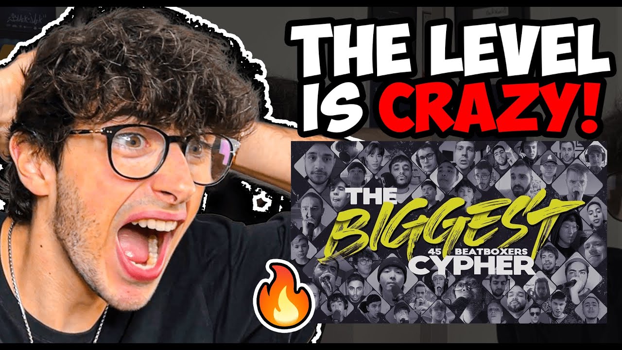 BLACKROLL REACTS to BIGGEST BEATBOX CYPHER EVER 🔥  PART 1