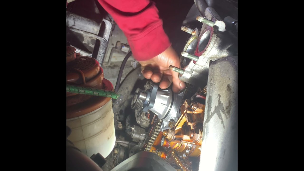 Grand vitara V6 waterpump replacement