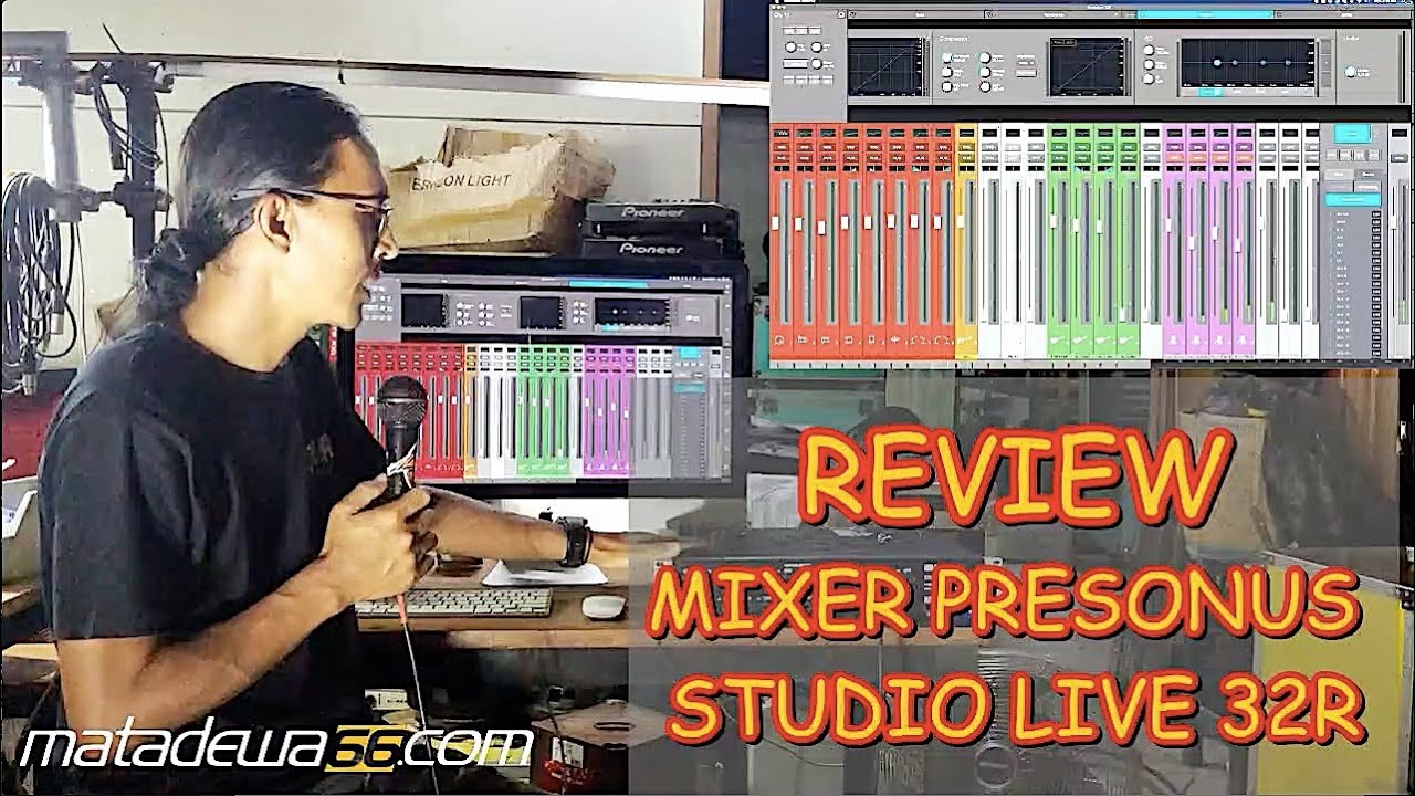 REVIEW MIXER PRESONUS STUDIO LIVE 32R