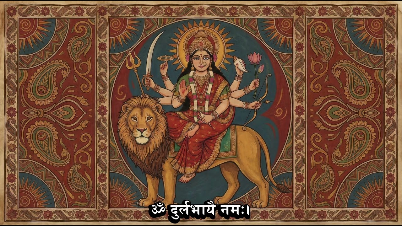 ॐ दुर्लभायै नमः। | Durga Maa Mantra | Powerful Maa Durga Chant for Divine Blessings 🙏