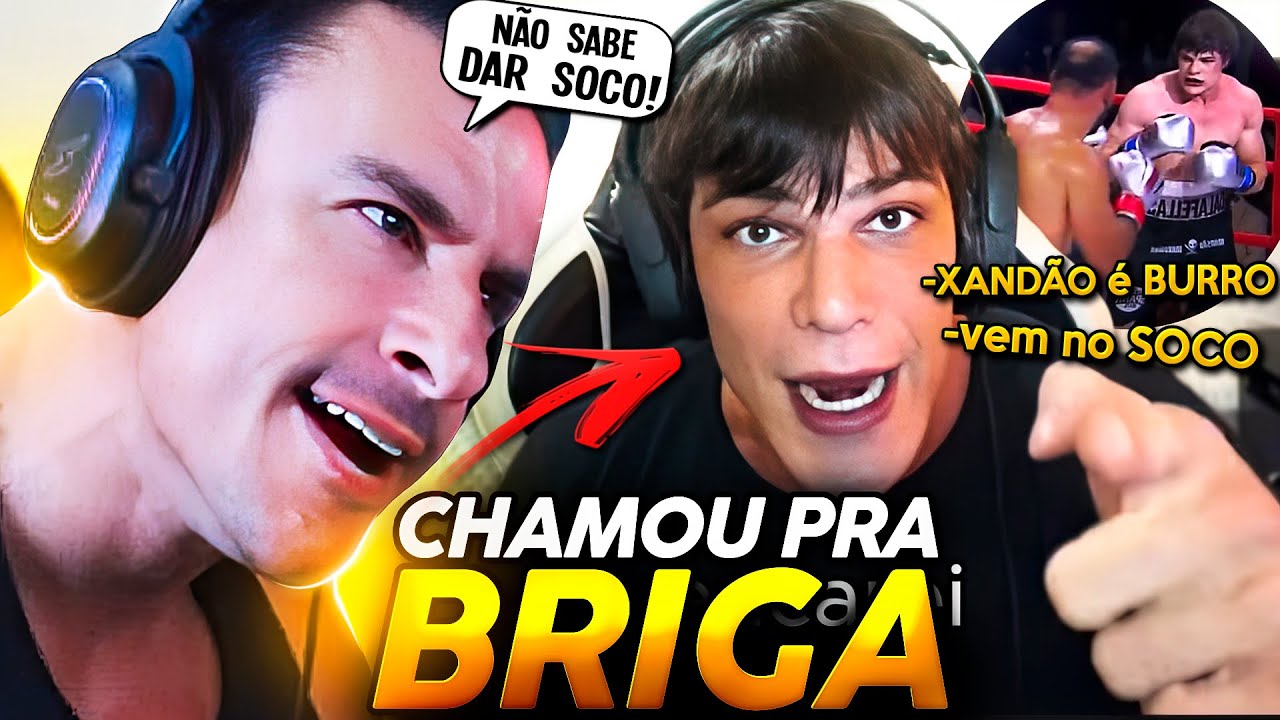 SUPER XANDÃO FOI DESAFIADO PELO TADALAFELLAS e ACEITA O DESAFIO?