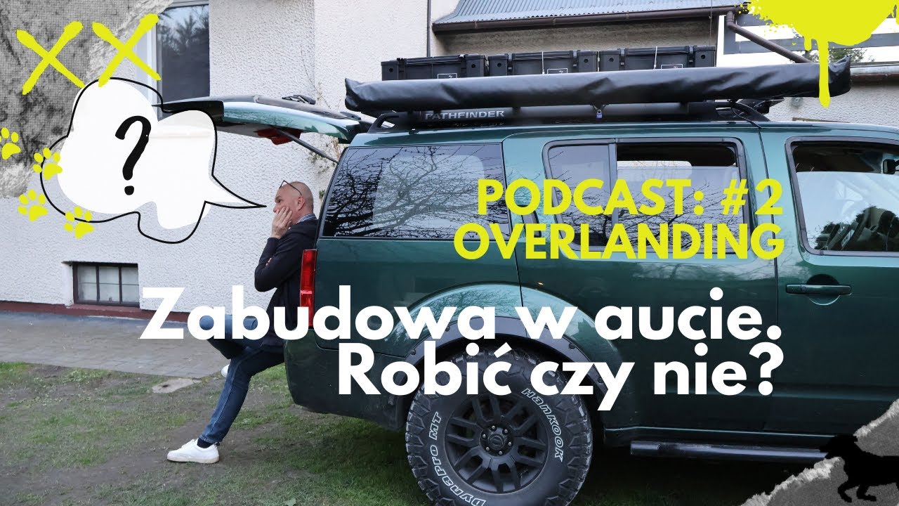 Overlanding podcast #2 - Zabudowa w samochodzie wyprawowym