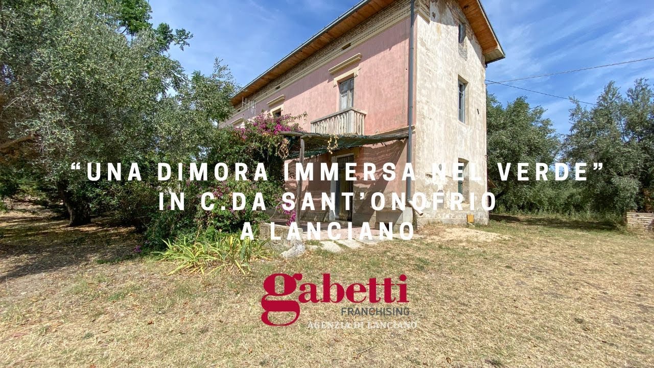 DIMORA IN C.DA SANT'ONOFRIO A LANCIANO