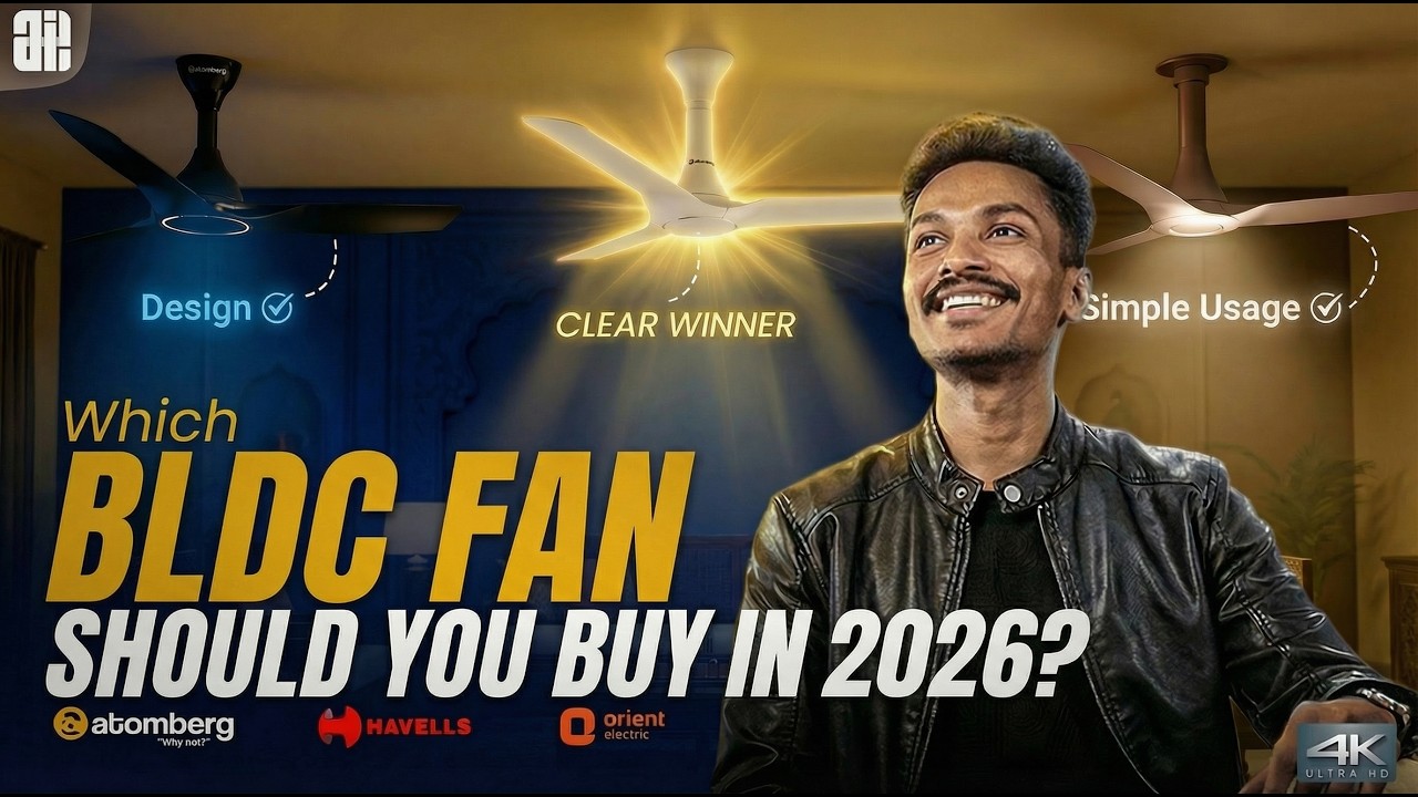 Best BLDC Fan Under ₹7000 (2026) | Atomberg vs Havells vs Orient