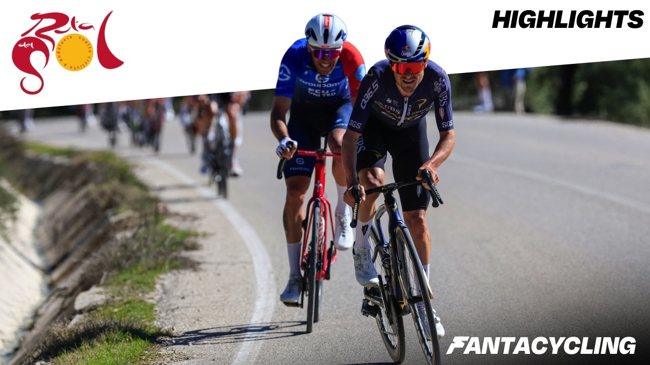 L'ATTACCO NEL MOMENTO GIUSTO - HIGHLIGHTS VUELTA ANDALUCIA TAPPA 5