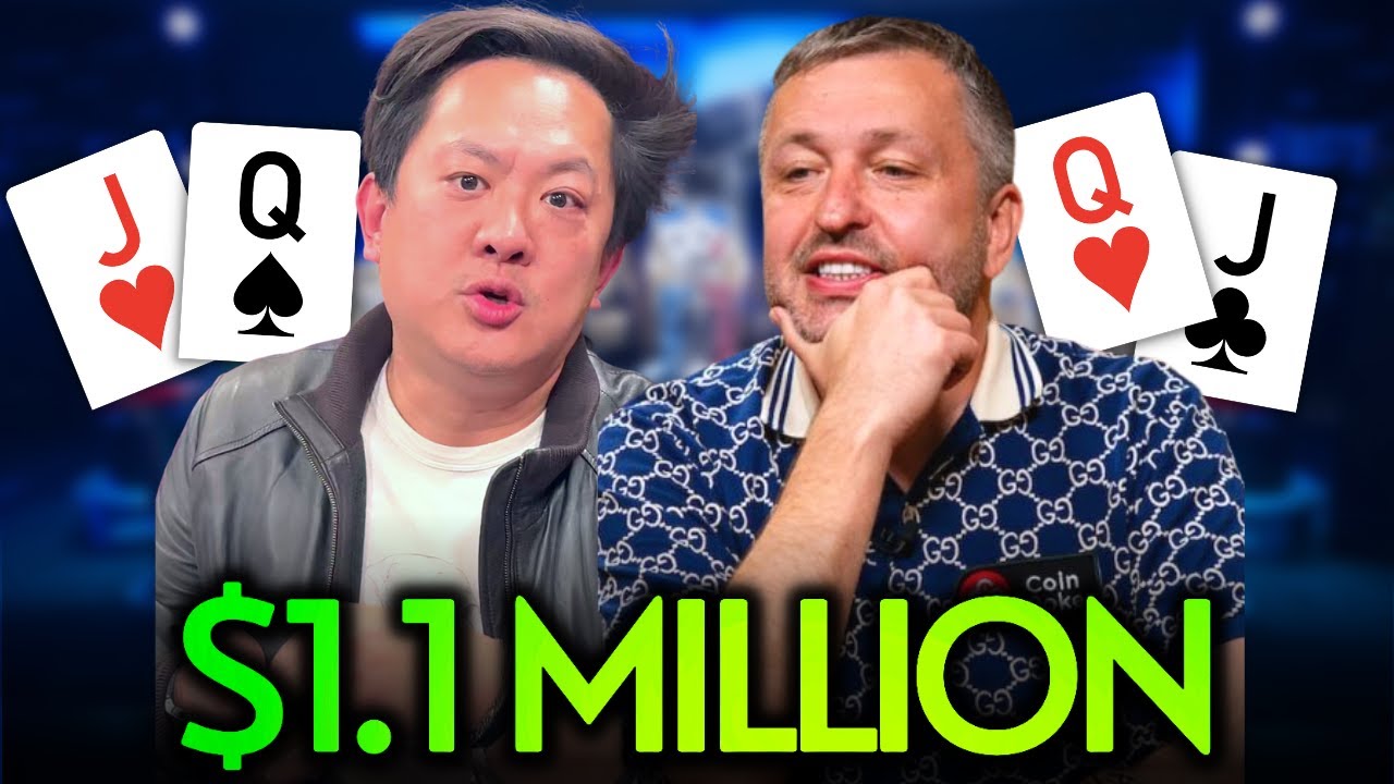 Massive $1.1 MILLION Pot Won at Live Million Dollar Cash Game
