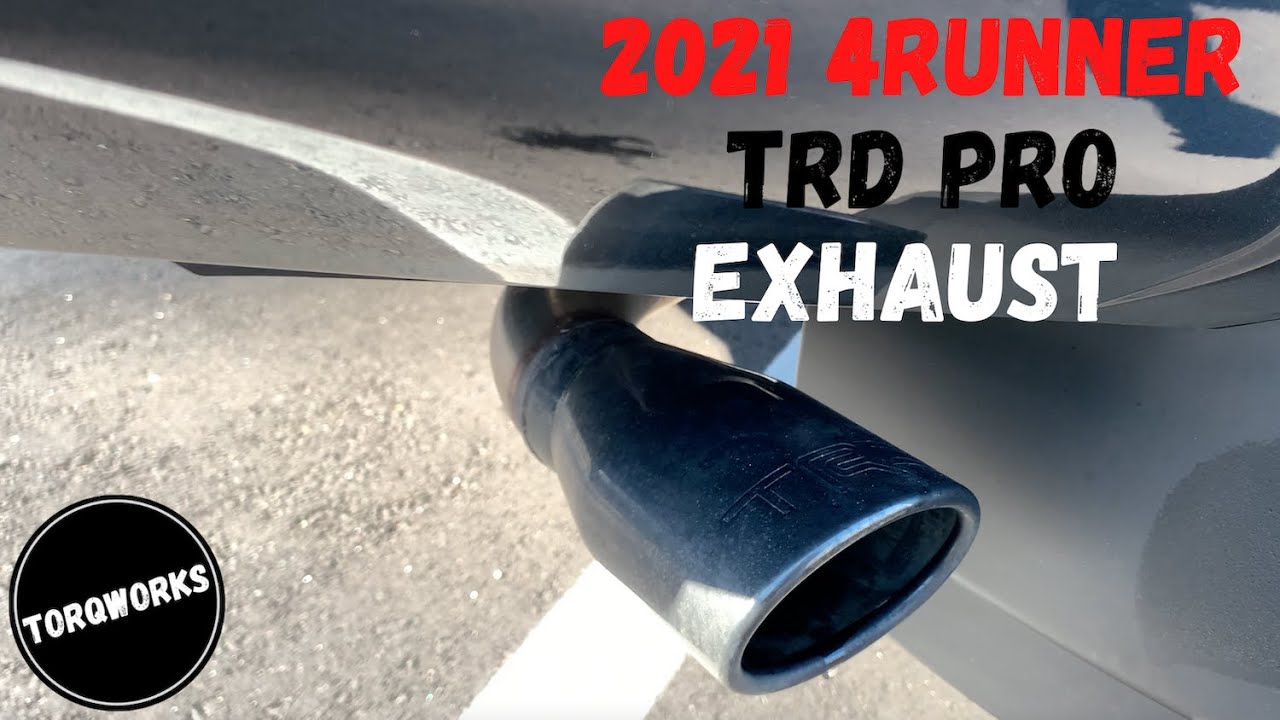 2021 4Runner TRD Pro Exhaust - COLD START, REVS, AND DRIVE-BY