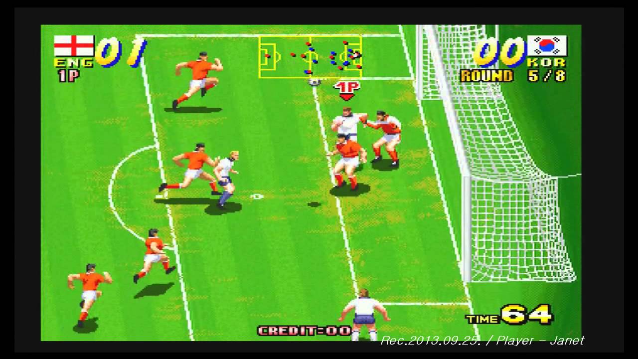 Seibu Cup Soccer 1CC - Team England (Not MAME)