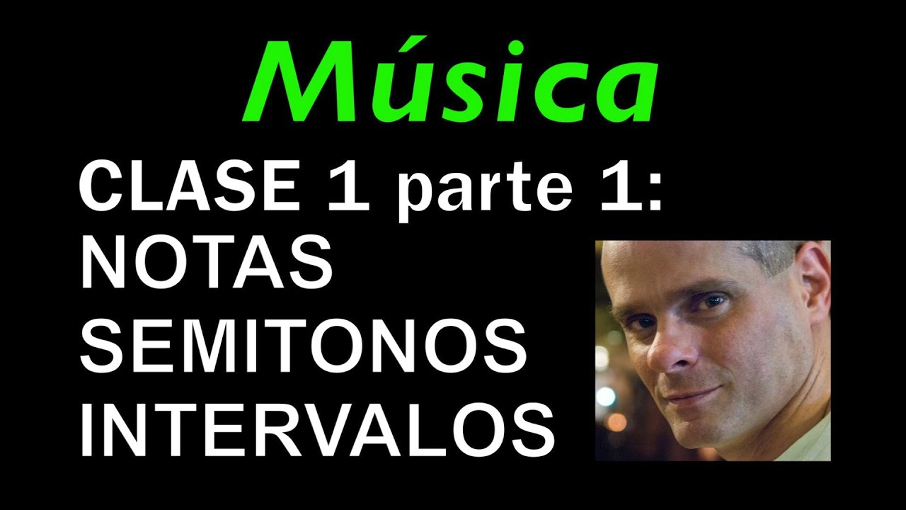 Aprender Música. CLASE 1 PARTE 1 Notas, semitonos, intervalos.