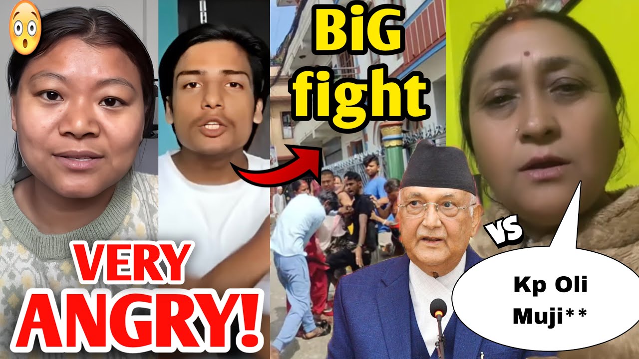 Big F!ght!😡| Gurung Eating Channel VERY ANGRY & Boycott Kp Oli trends by Aunties | Nikesh puri
