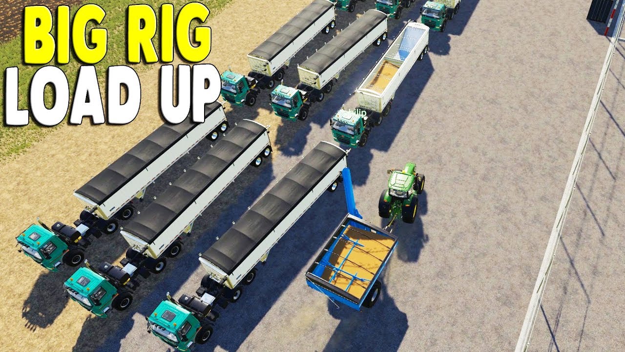 Insane Convoy Loading Operation with $500,000 in Heavy Cargo | Farming Simulator 19 Gameplay