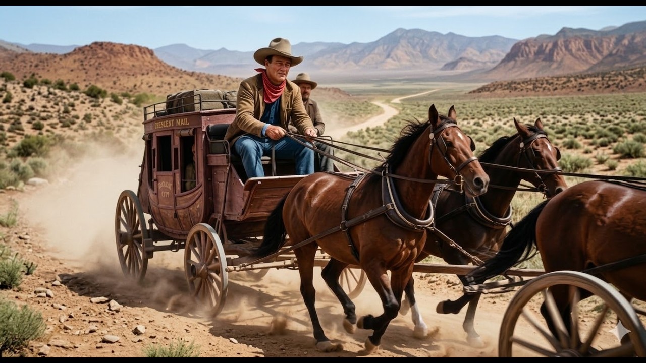 John Wayne | Classic Hollywood Western Action Movie | One Ride, No Way Back | Full Movie HD