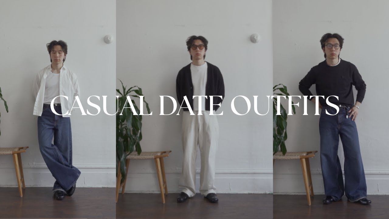 Minimal Elevated Outfits  | 12 Casual Date Outfits