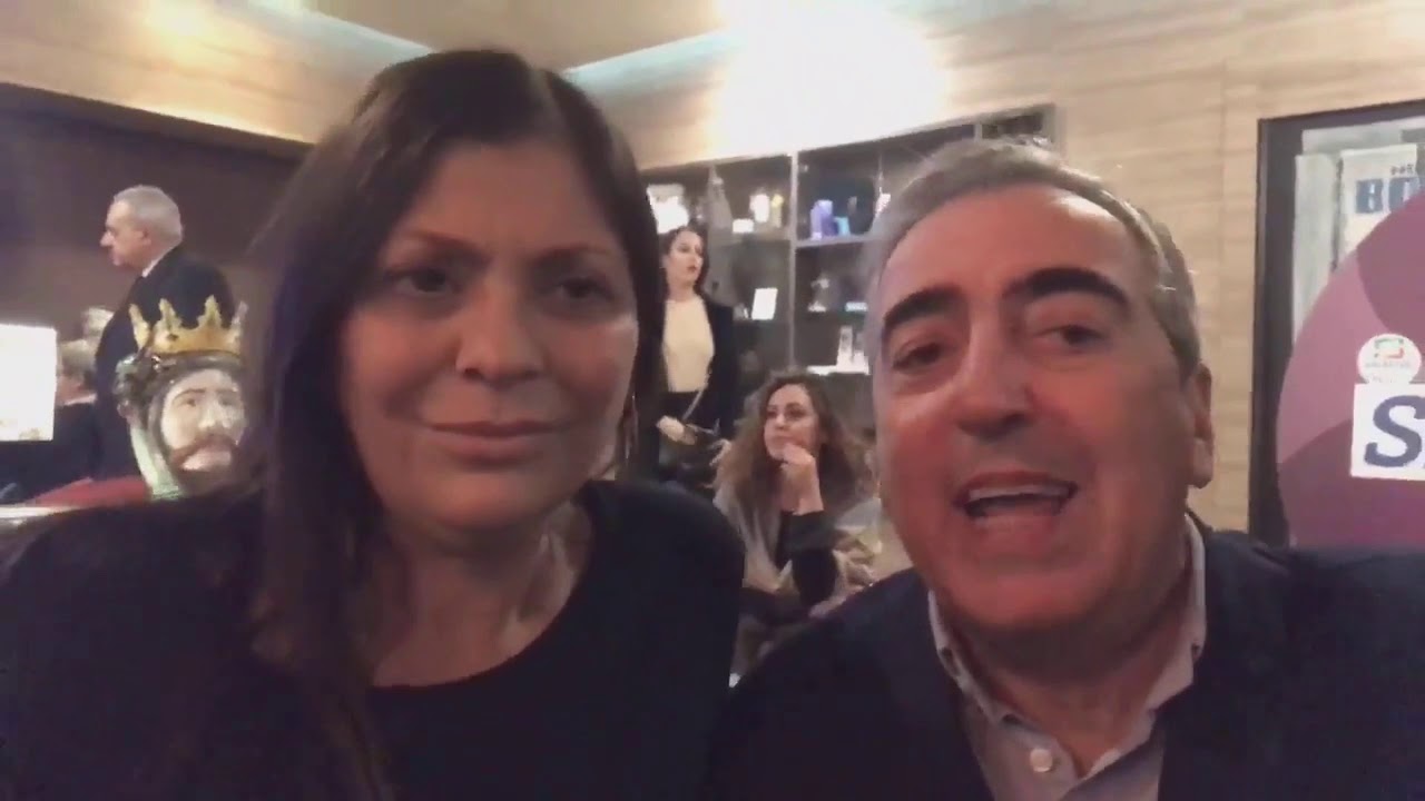 Gasparri con Jole Santelli senza voce (27.01.20)