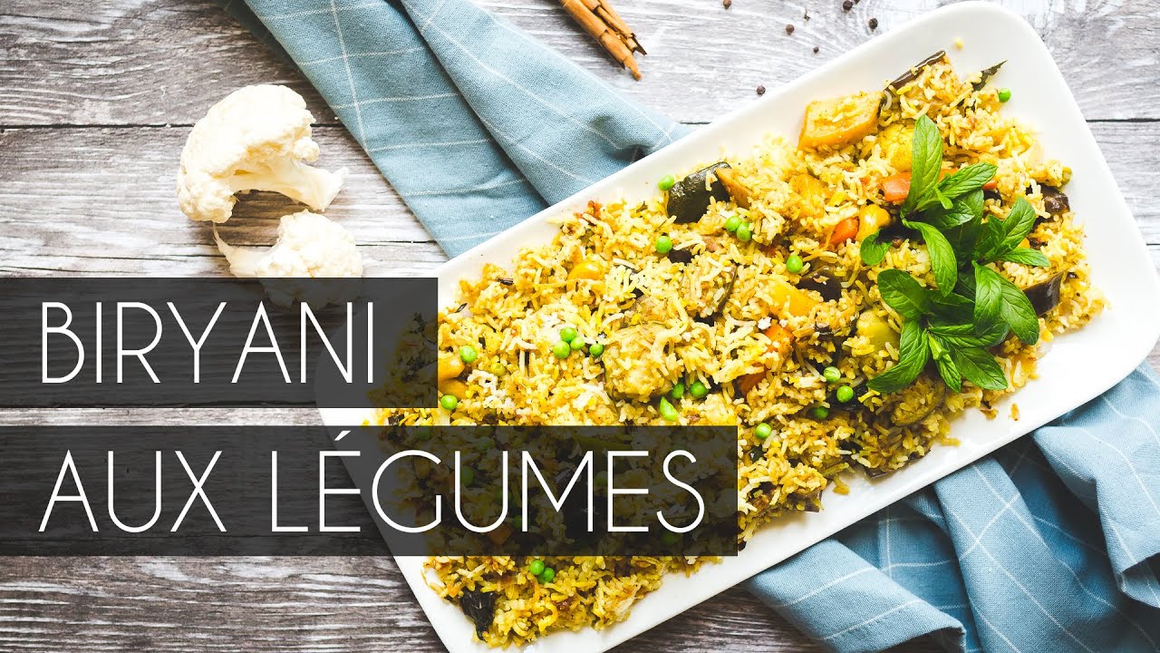 Biryani aux légumes - Recette Sri Lankaise