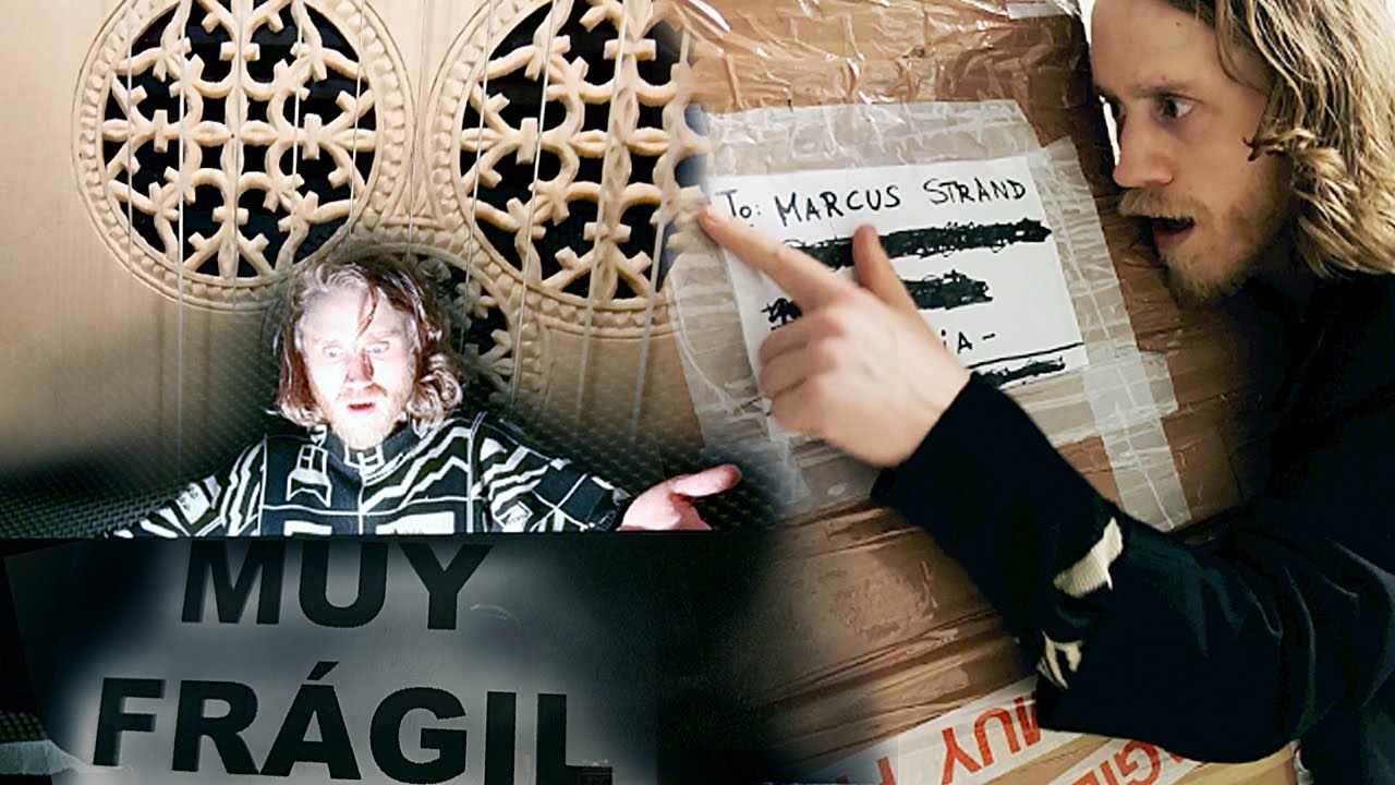 Mystery theorbo unboxing!