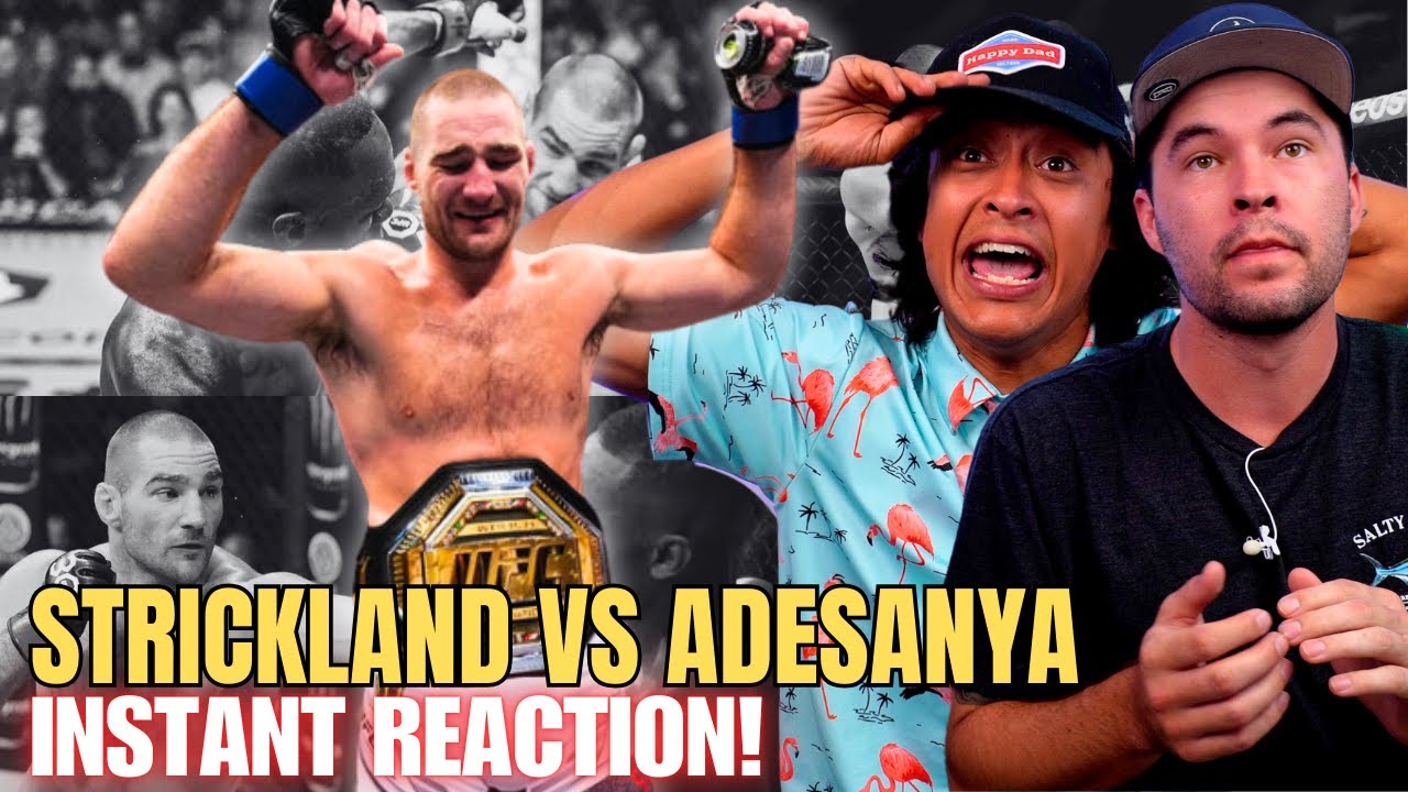 Sean Strickland DETHRONES Israel Adesanya at UFC 293 INSTANT Reaction!!