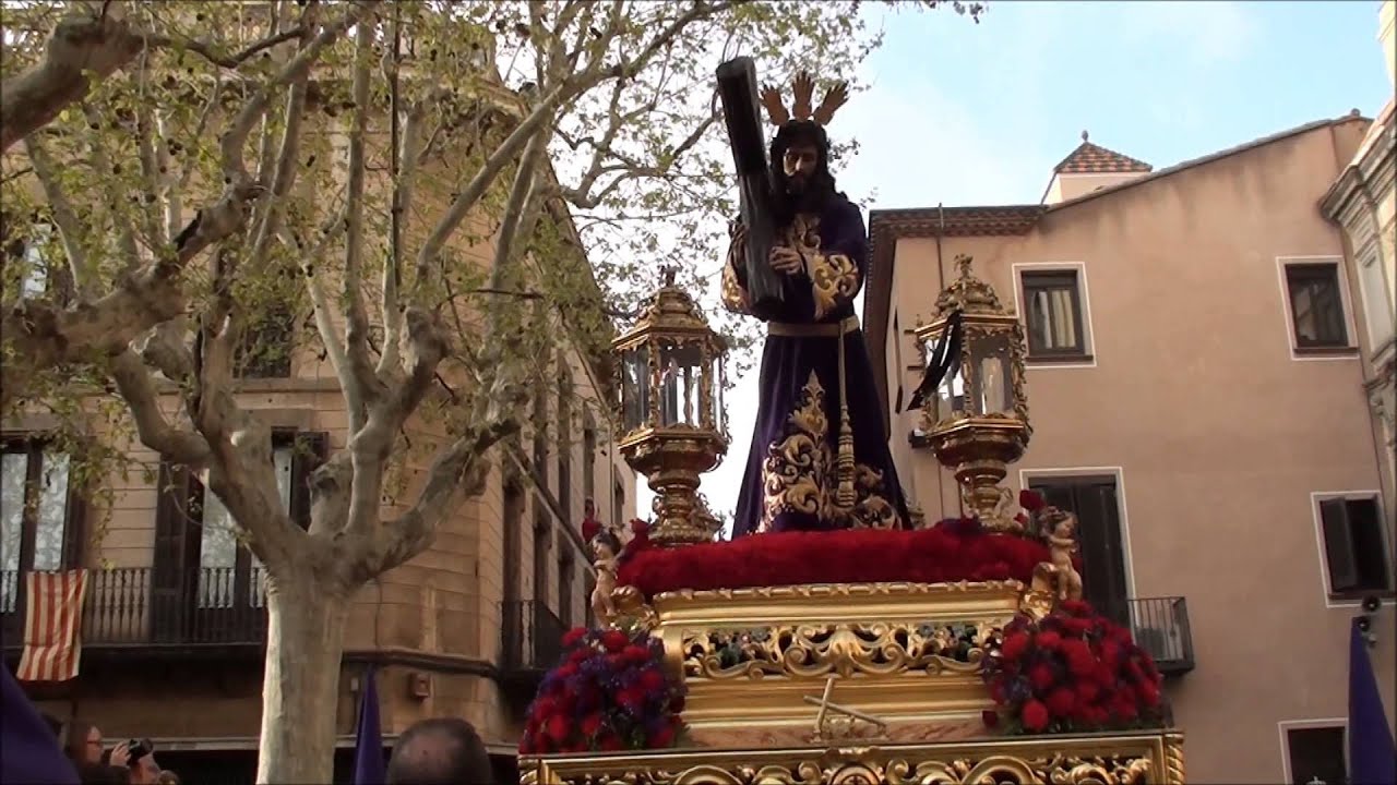 Semana Santa Mataró 2015. Hdad Nazareno y Esperanza Mataró. Entrada Santa María 2015