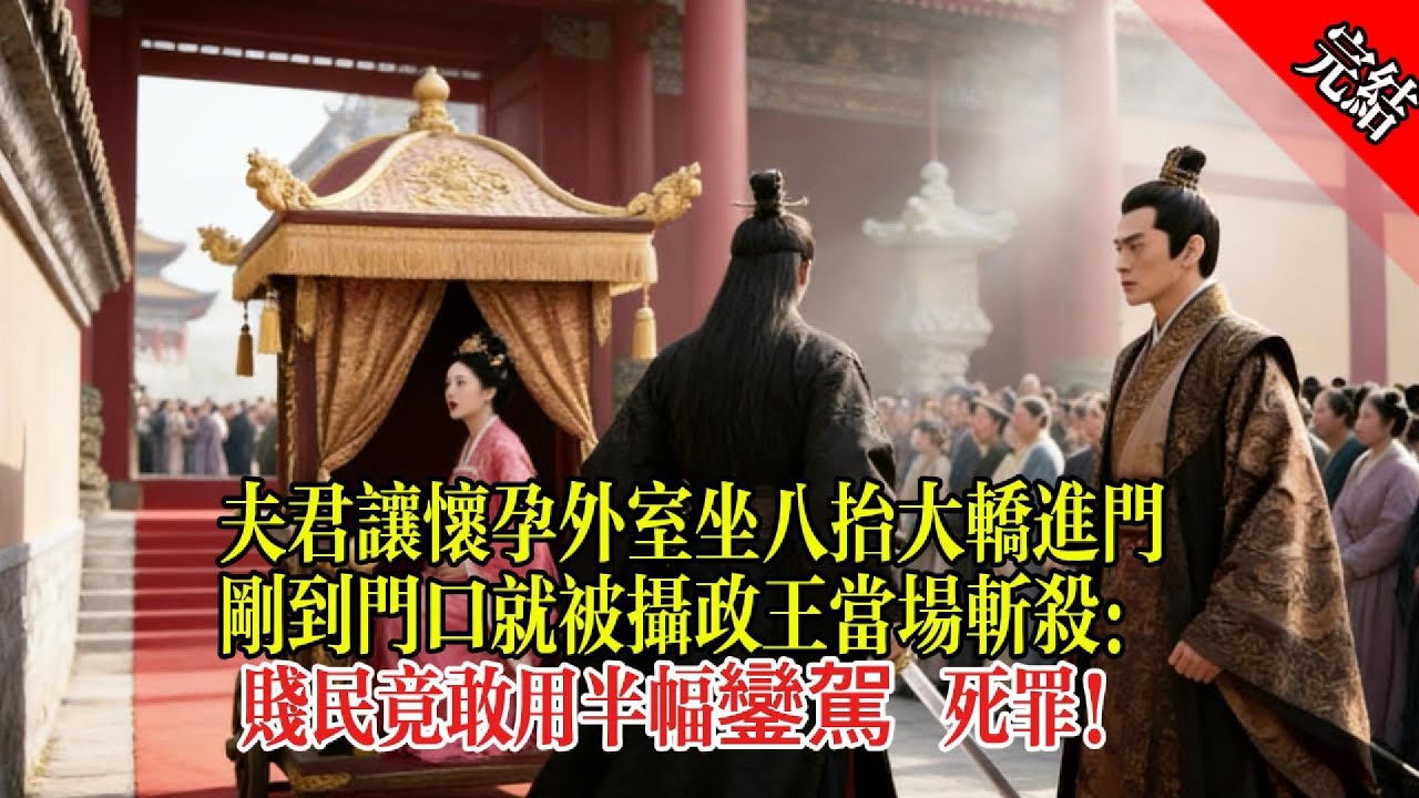 將軍寵妾滅妻，竟敢用皇室鑾駕迎娶？攝政王一劍劈轎，渣男惡女下場太解氣！#古言 #打臉 #有聲書 #爽文