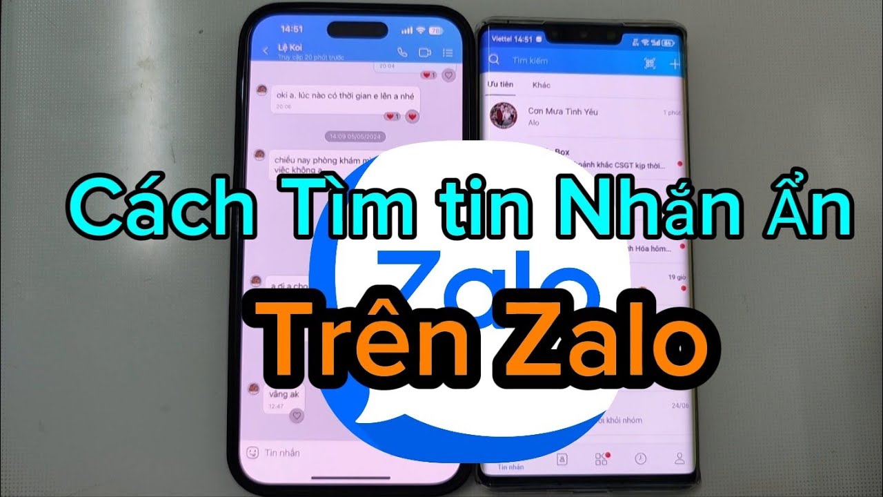 C&aacute;ch T&igrave;m Tin Nhắn Ẩn Tr&ecirc;n Zalo