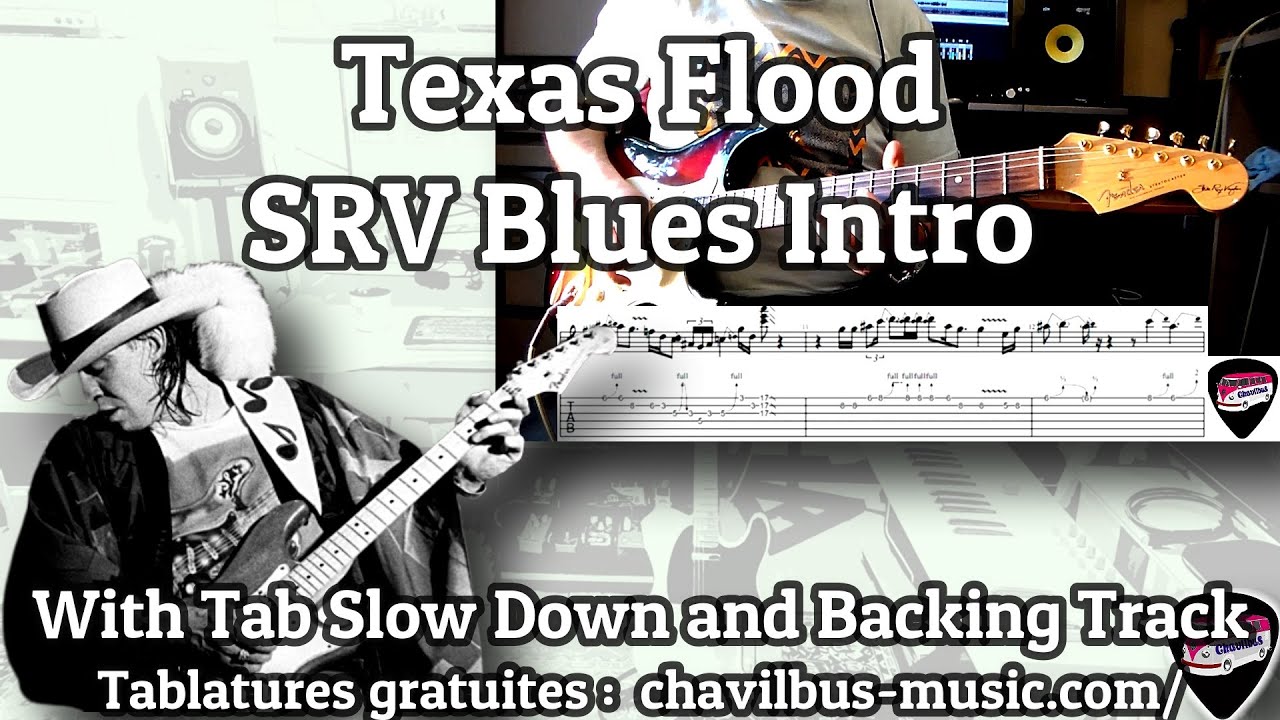 Texas Flood - Stevie Ray Vaughan - Intro With tab #4