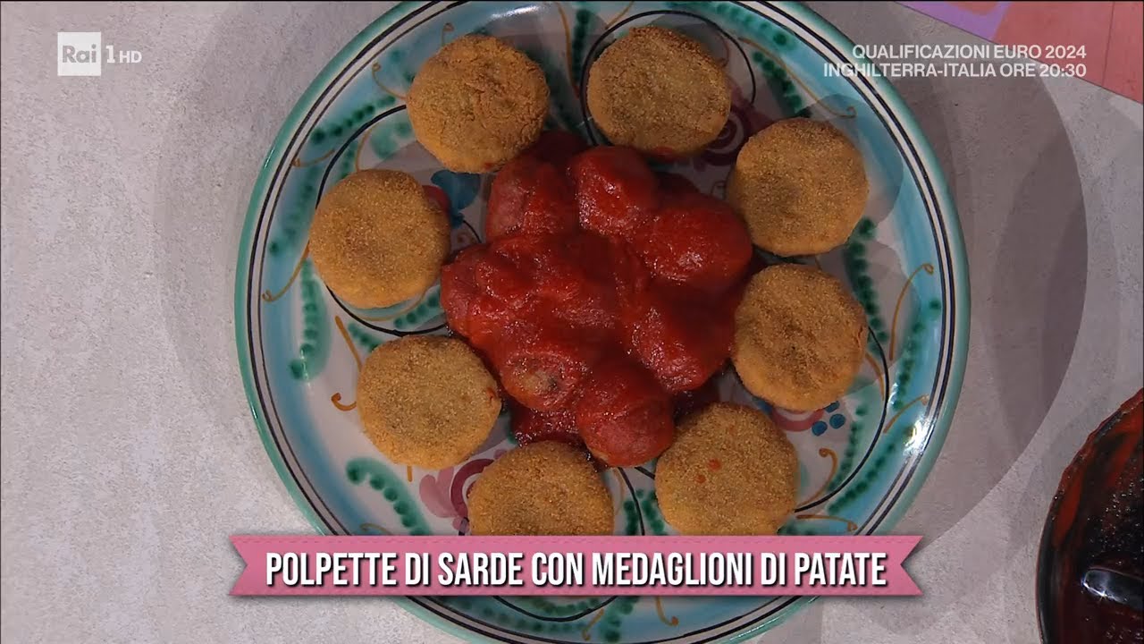 Polpette di sarde con medaglione di patate - È sempre mezzogiorno - 17/10/2023