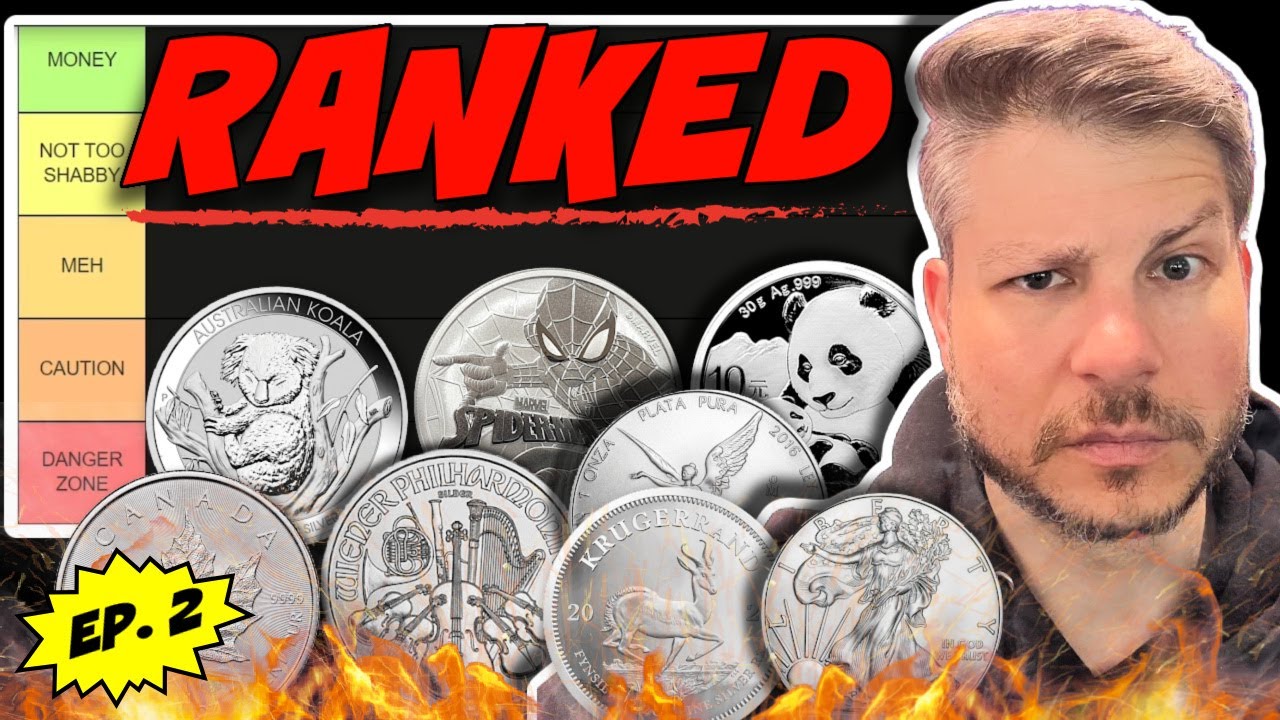 RANKING Silver Bullion Coins From BEST to WORST!
