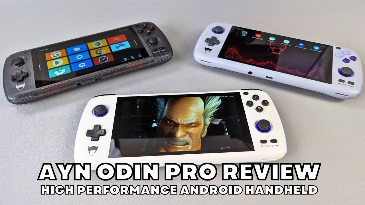 Awesome Android retro gaming handheld - AYN Odin Pro review