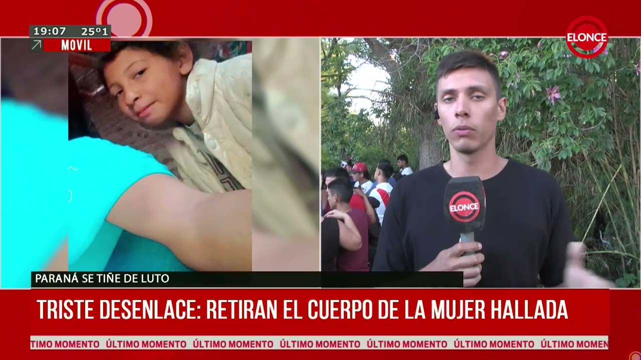 Triste desenlace: retiran el cuerpo de la mujer hallada