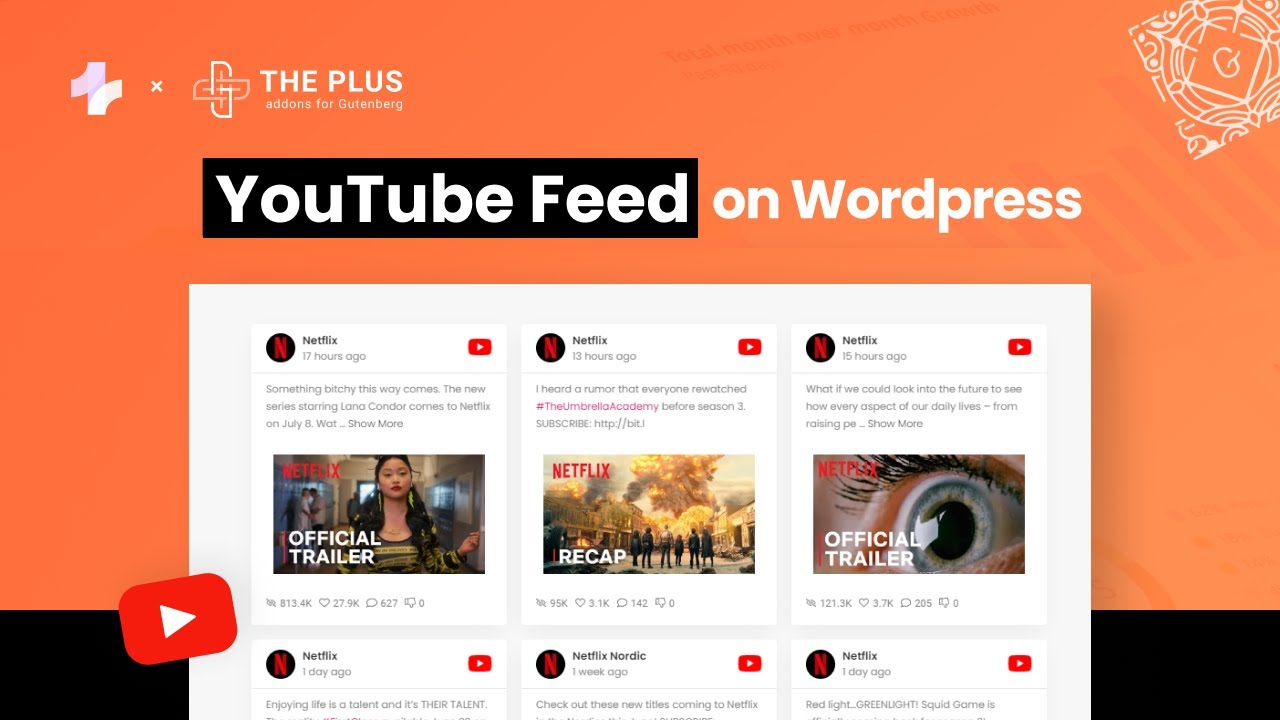 Как добавить канал YouTube в WordPress | Блоки Гутенберга