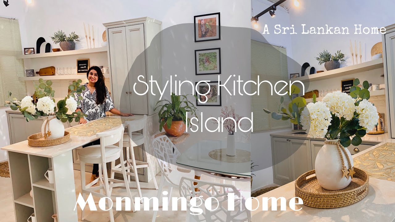 Styling Kitchen Island | Home Decor Ideas #styling #kitchenisland #homedecor #kitchenstyle