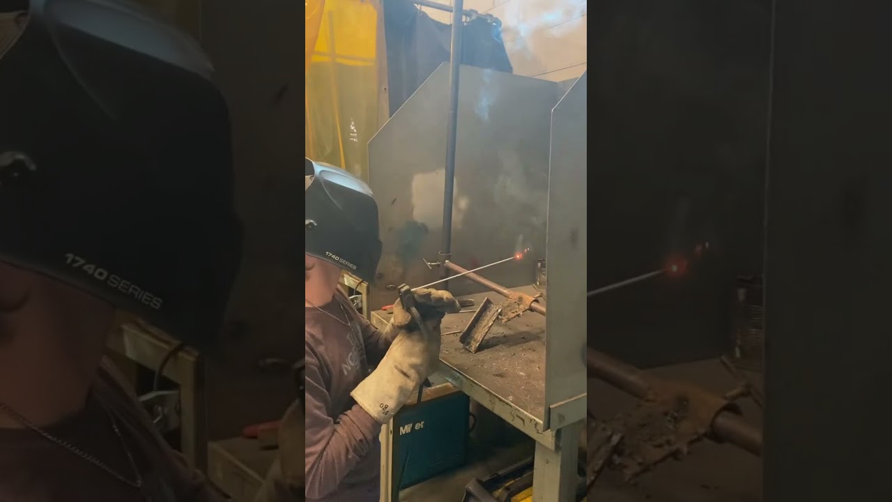 6011 rods stick to everything #welding