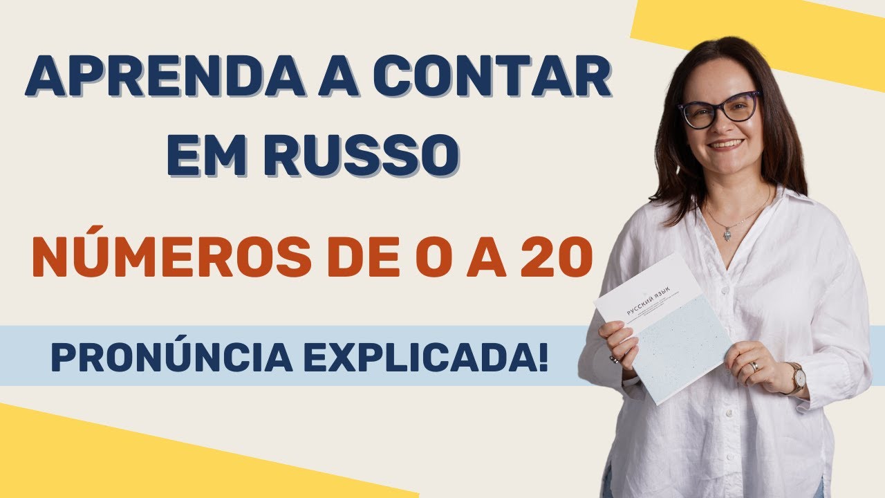 Números de 0 a 20 em russo!