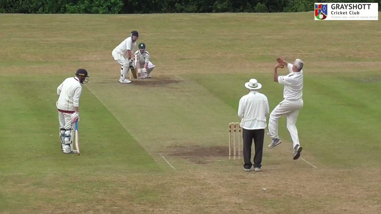 Sixes fly in a tight finish for Frensham v Grayshott. I'Anson Cricket Div 1.