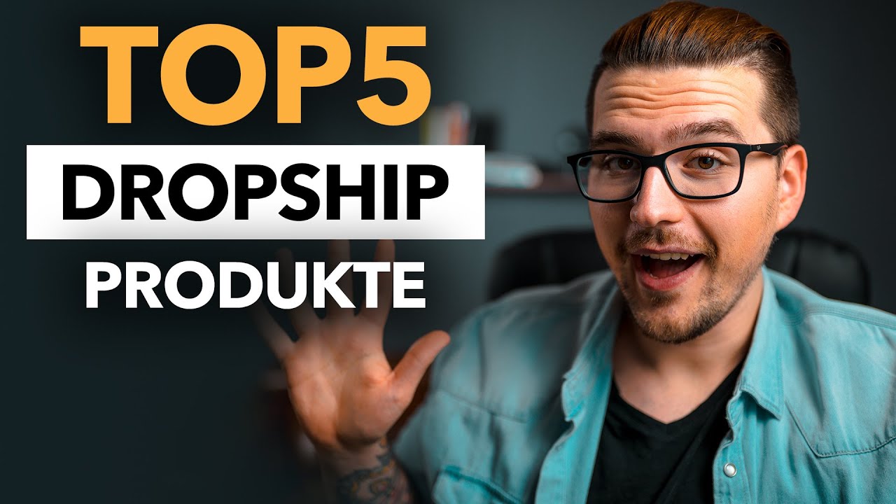 Top 5 Beste Shopify Dropshipping Produkte F&uuml;r Deinen Online Shop (F&uuml;r Anf&auml;nger 💰💵)