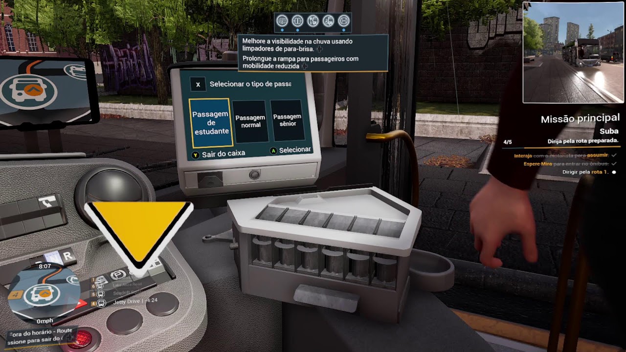 testando o bus simulator