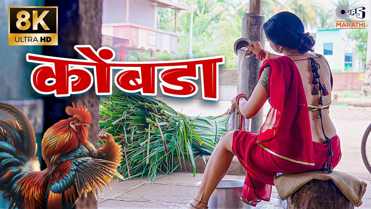 कोंबडा 🐓 KOMBADA - 8K VIDEO | Rani Maske | Priyanka Jadhav, Kkunal Masale| Marathi Item Song | Dance