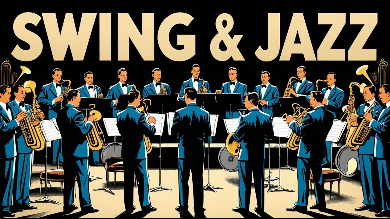 📻 Big Band Jazz Radio | 1940's US Elegant Jazz | Vintage Vibes