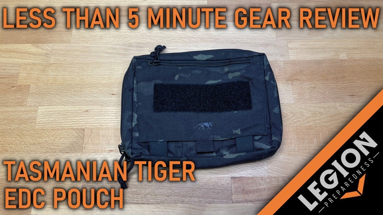 Tasmanian Tiger EDC Pouch - Less than 5 Minute Gear Review