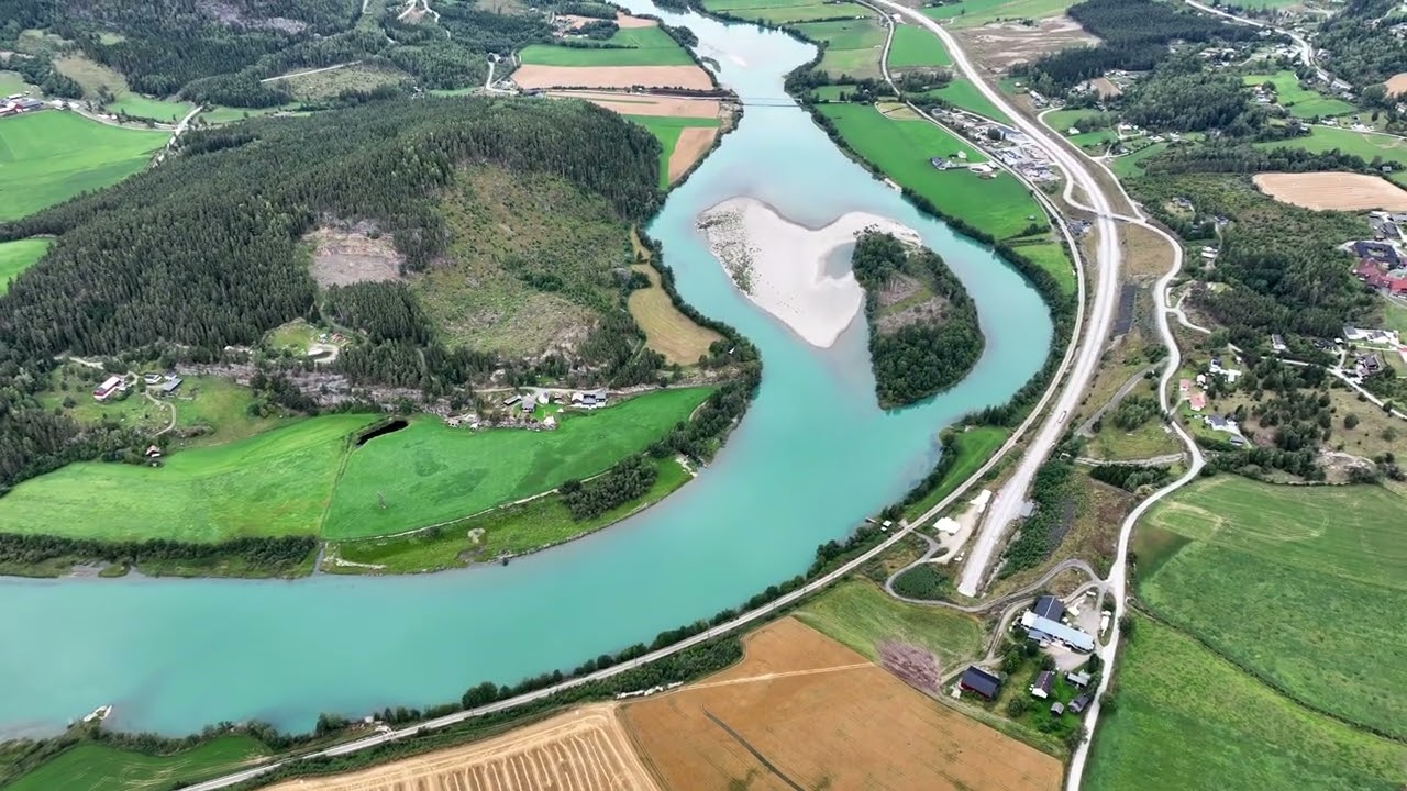 Dji Mavic 3 & Rc Pro Spectaculer 4 Kilometer Flight Sør-Fron Norway 29 August 2022